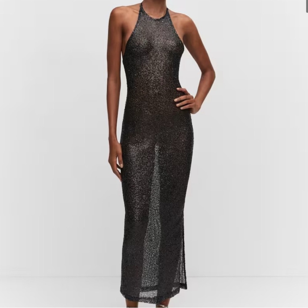 NWT mango sequin dress. True to size
